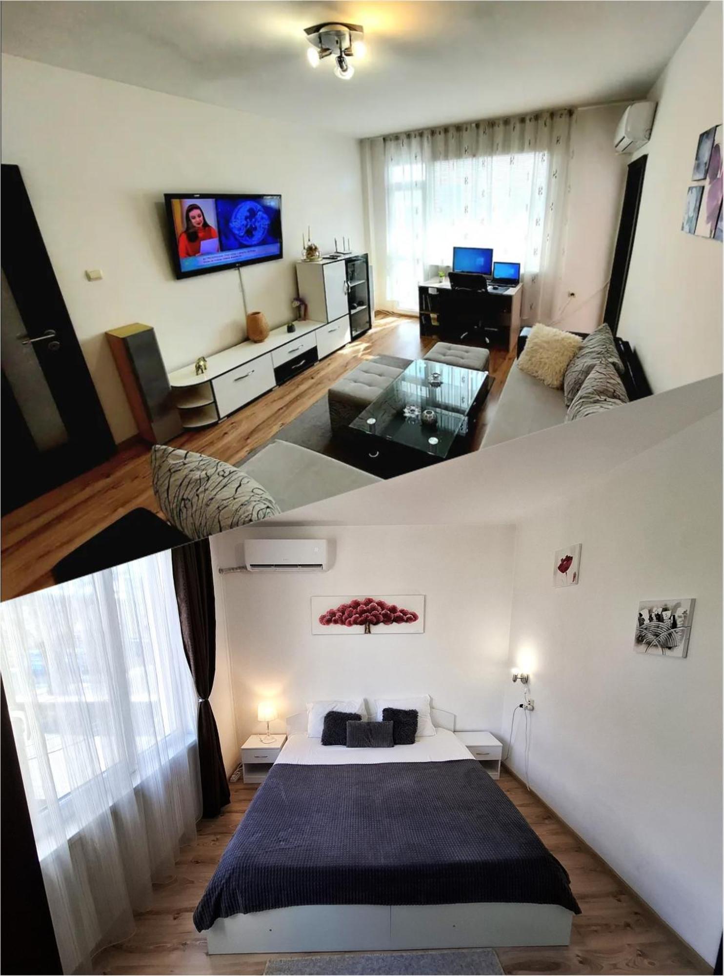 3 Rooms Apartment, Top Center, 1St Floor, Aubg, Free Parking, Pc I5 Ssd, 3 Led Tvs 200 Channels, Wifi, Terrace, Easy-Late Check-In, Stay Before Greece Blagoewgrad Exterior foto